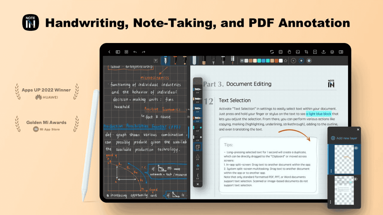 Notein – 手写笔记&PDF编辑器 v1.1.930.0 功能解锁-夸克宝藏库