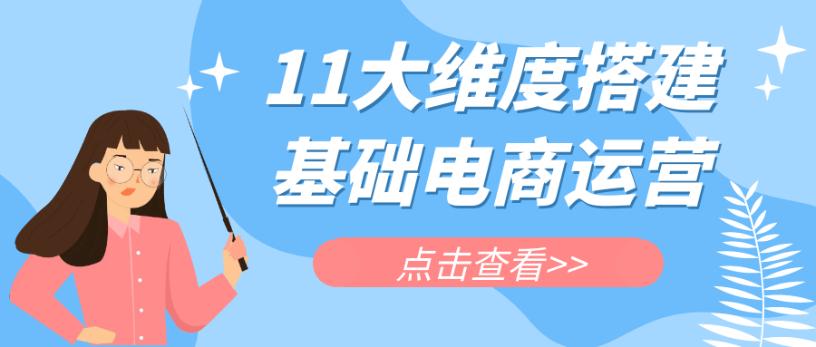 11大维度搭建基础电商运营-夸克宝藏库