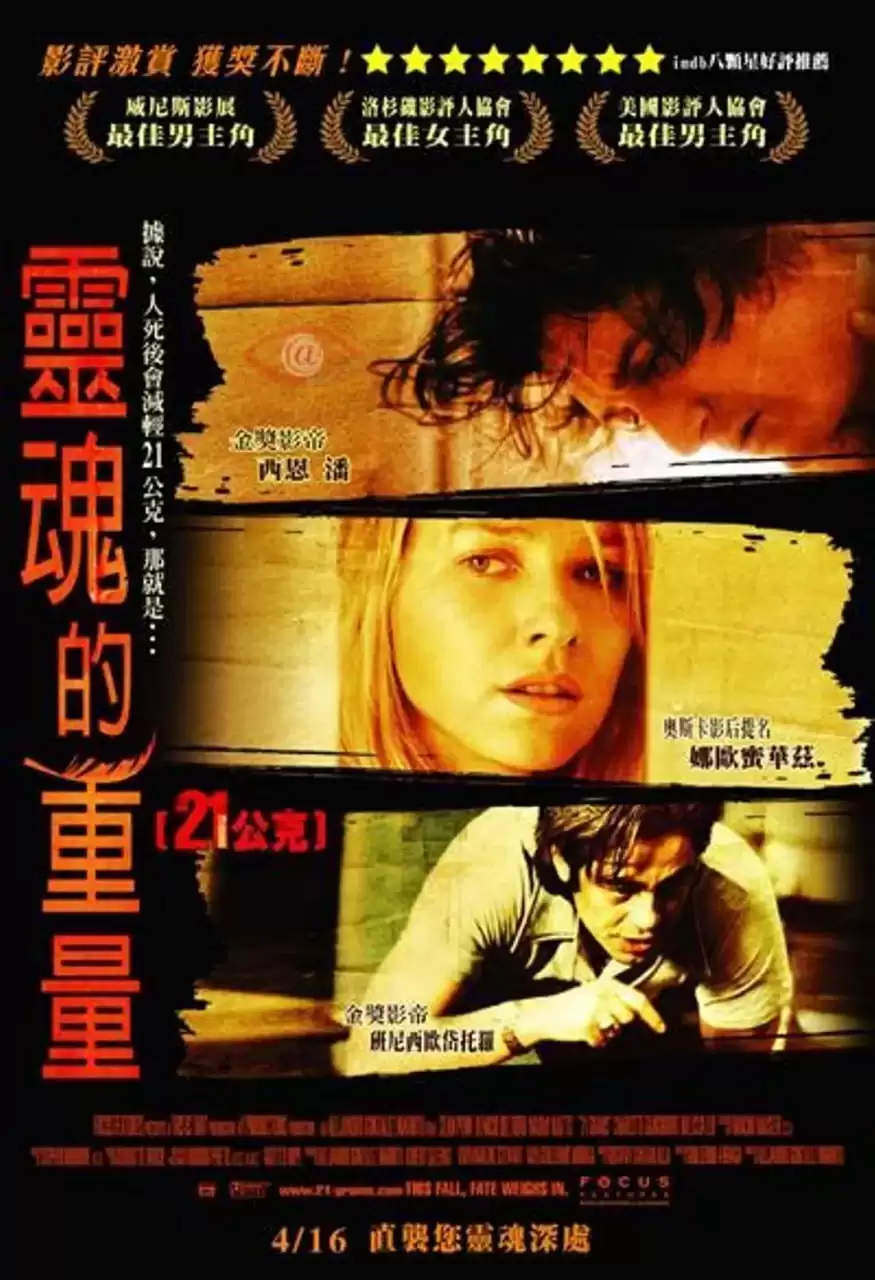 21克 21 Grams (2003) 1080P 中英双字-夸克宝藏库