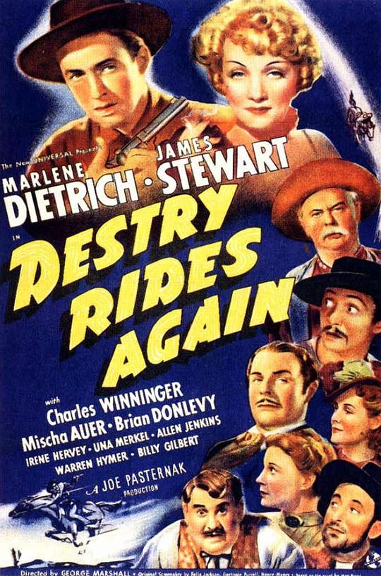 碧血烟花 Destry Rides Again (1939)-夸克社