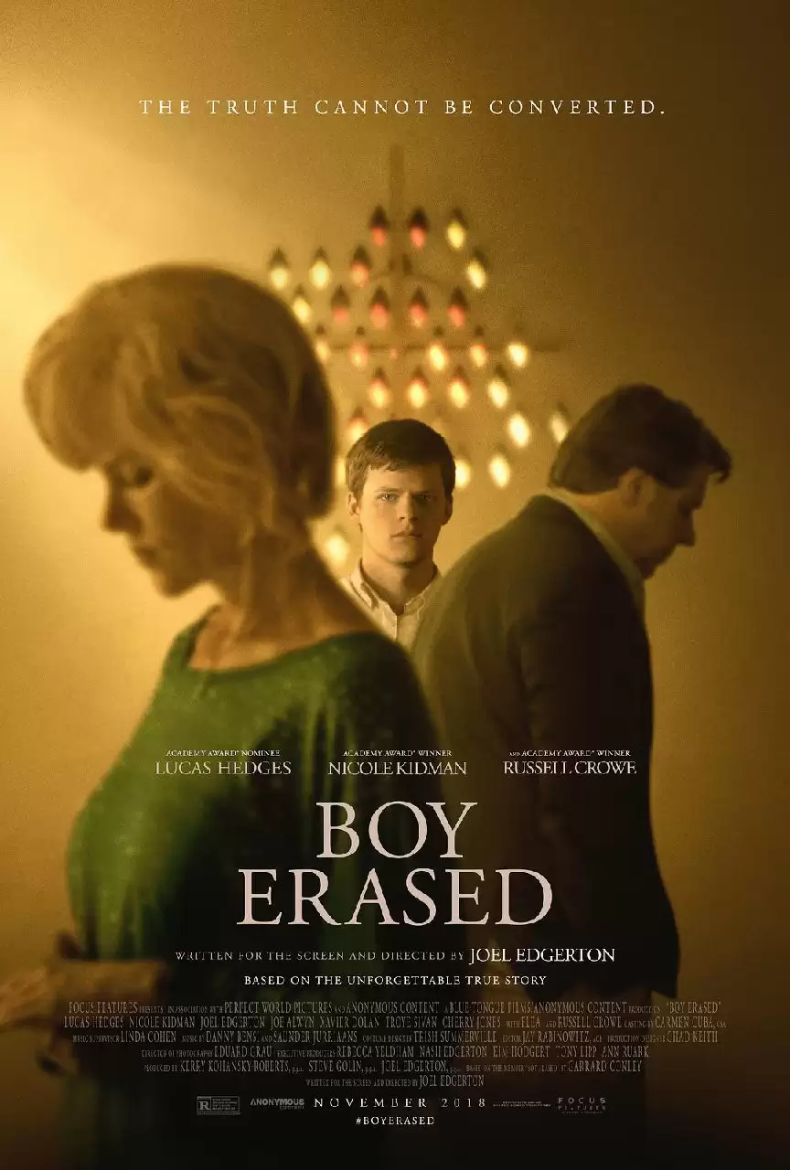 被抹去的男孩 Boy Erased  (2018) 1080P 英语中字-夸克宝藏库