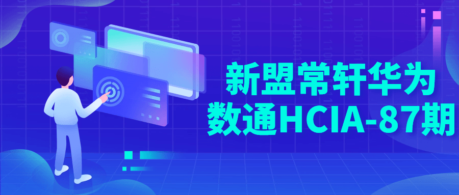 新盟常轩华为数通HCIA-87期-夸克宝藏库