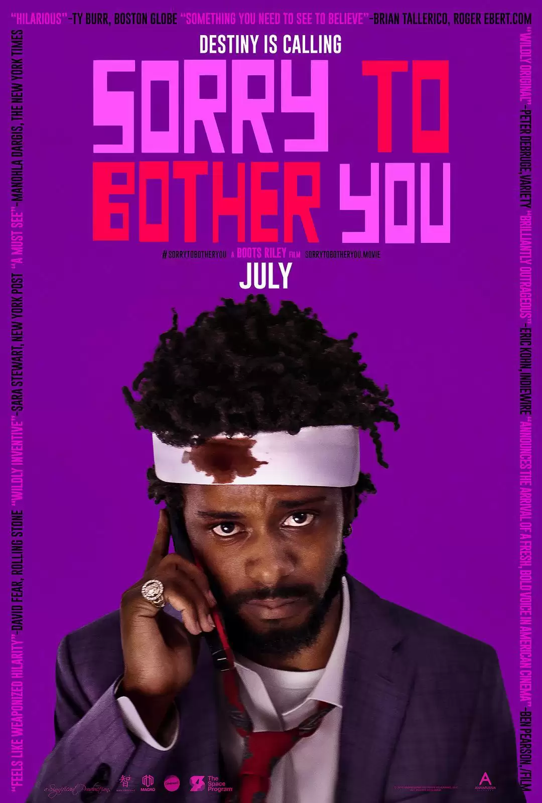 抱歉打扰 Sorry to Bother You  (2018) 1080P 英语中字-夸克宝藏库