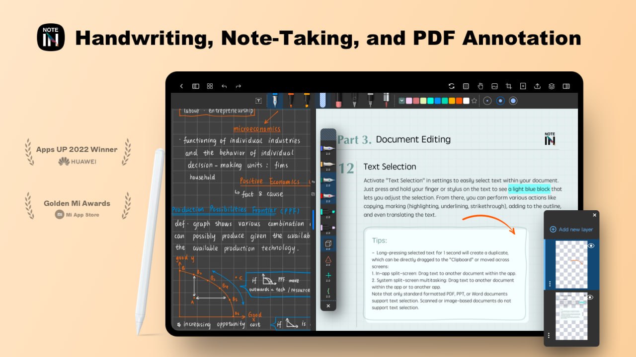 Notein – 手写笔记&PDF编辑器 v1.1.841 功能解锁-夸克宝藏库