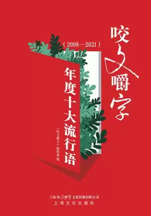 《咬文嚼字》年度十大流行语 （2008—2021） [﻿人文社科] [pdf+全格式]-夸克宝藏库